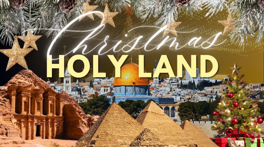 CHRISTMAS IN HOLYLAND (MESIR - JERUSALEM - PETRA)